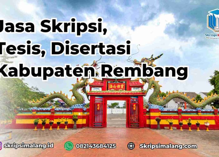 Jasa Tesis Kabupaten Rembang