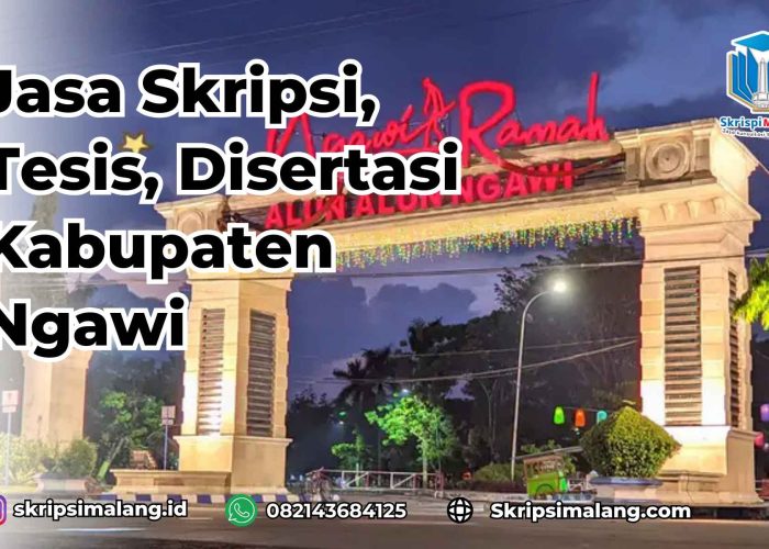 Jasa Skripsi Kabupaten Ngawi