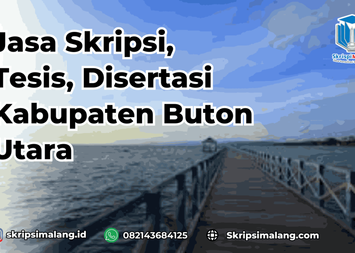 Jasa Disertasi Kabupaten Buton Utara