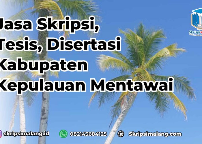 Jasa Disertasi Kabupaten Kepulauan Mentawai