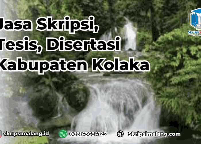 Jasa Disertasi Kabupaten Kolaka 