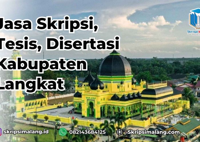 Jasa Disertasi Kabupaten Langkat