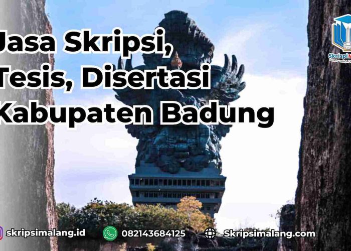 Jasa Disertasi Kabupaten Badung