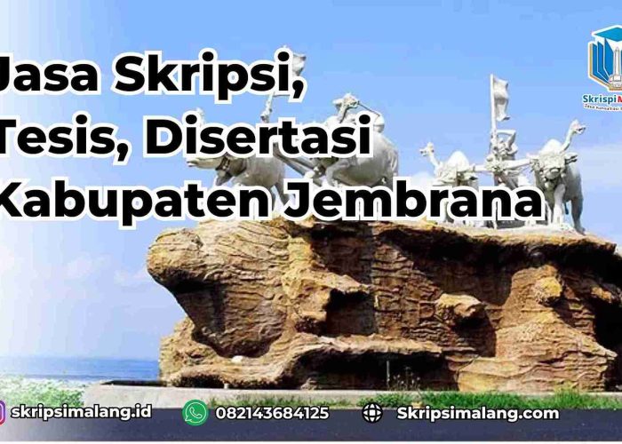 Jasa Skripsi Kabupaten Jembrana