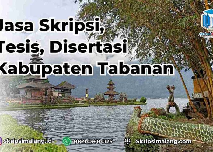 Jasa Tesis Kabupaten Tabanan