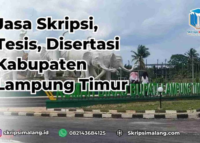 Jasa Tesis Kabupaten Lampung Timur