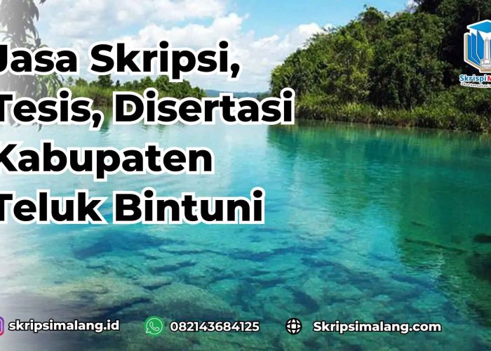 Jasa Disertasi Kabupaten Teluk Bintuni