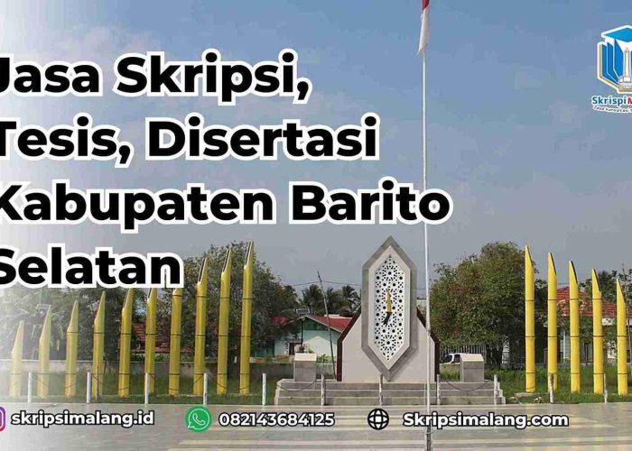 Jasa Disertasi Kabupaten Barito Selatan