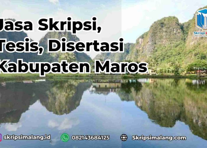 Jasa Disertasi Kabupaten Maros