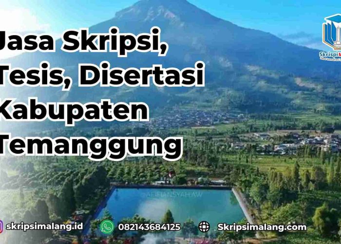 Jasa Disertasi Kabupaten Temanggung
