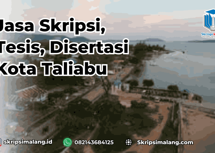 Jasa Disertasi Kota Taliabu