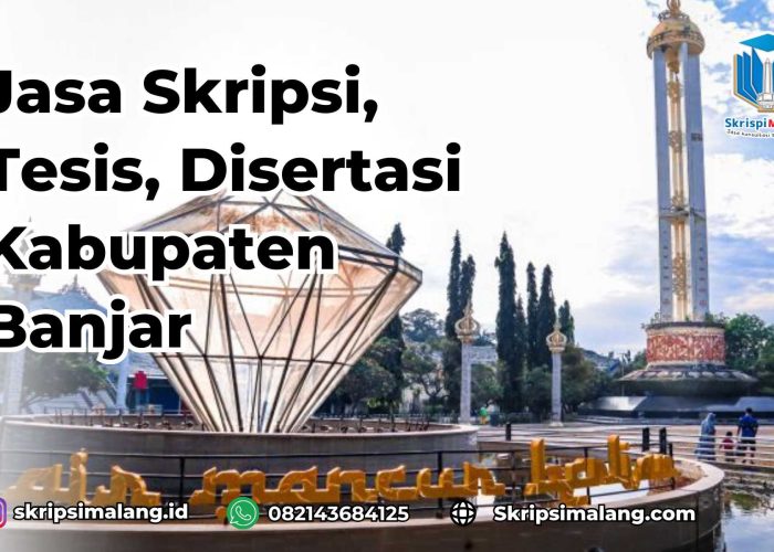 Jasa Disertasi Kabupaten Banjar