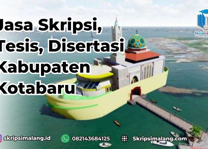 Jasa Disertasi Kabupaten Kotabaru