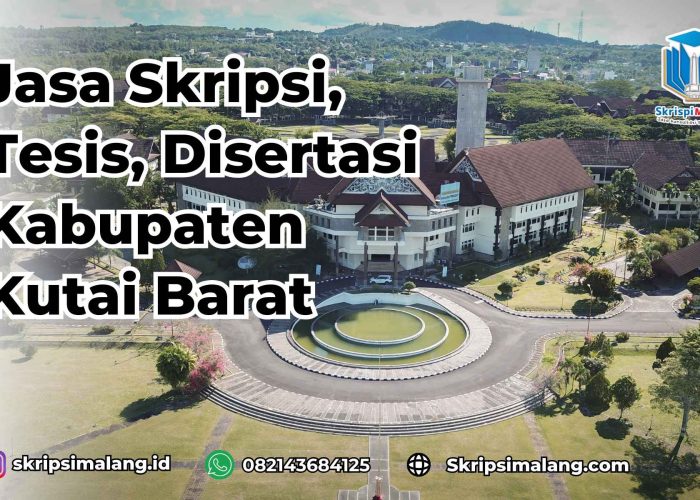 Jasa Skripsi Kabupaten Kutai Barat