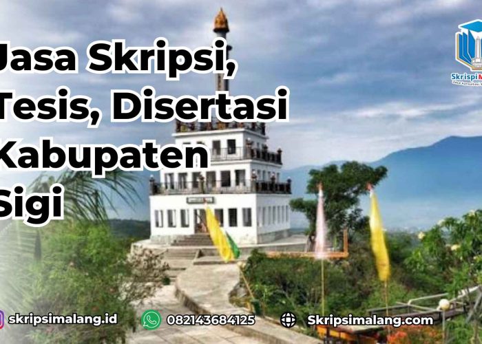 Jasa Tesis Kabupaten Sigi