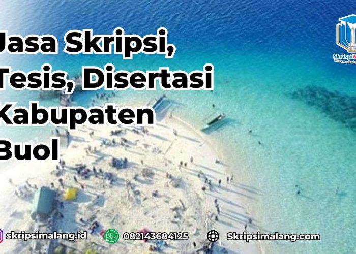Jasa Tesis Kabupaten Buol