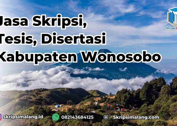 Jasa Tesis Kabupaten Wonosobo