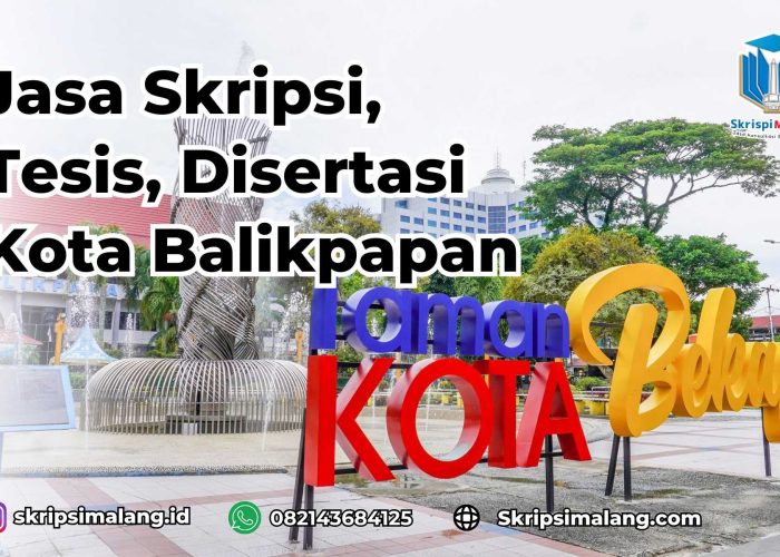 Jasa Disertasi Kota Balikpapan