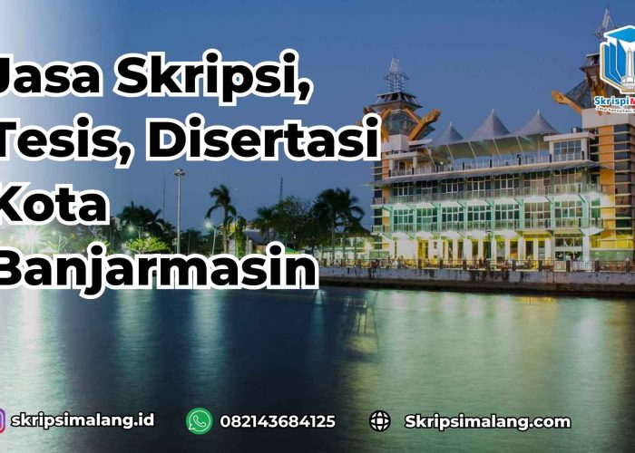 Jasa Tesis Kota Banjarmasin