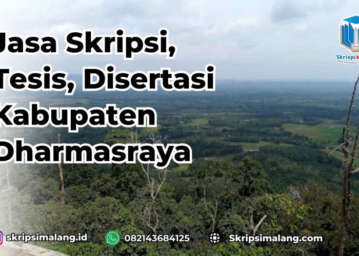 Jasa Disertasi Kabupaten Dharmasraya