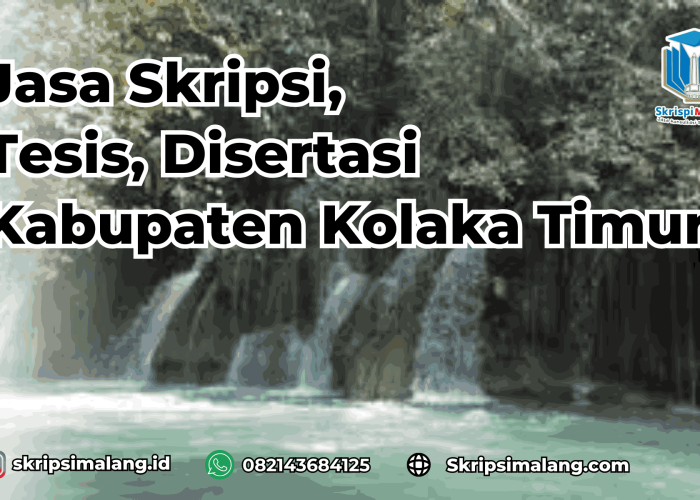 Jasa Disertasi Kabupaten Kolaka Timur 