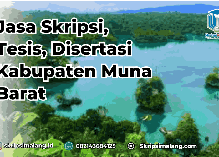 Jasa Disertasi Kabupaten Muna Barat 