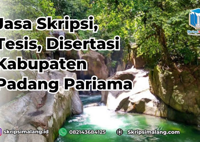 Jasa Disertasi Kabupaten Padang Pariaman