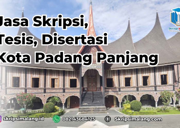 Jasa Disertasi Kota Padang Panjang