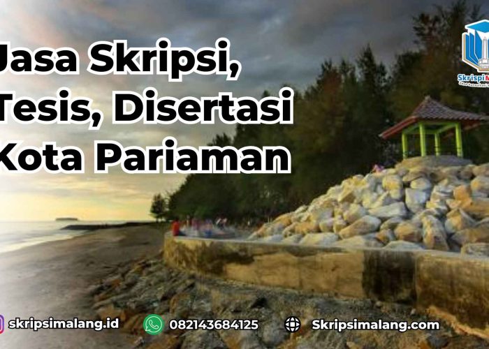 Jasa Disertasi Kota Pariaman