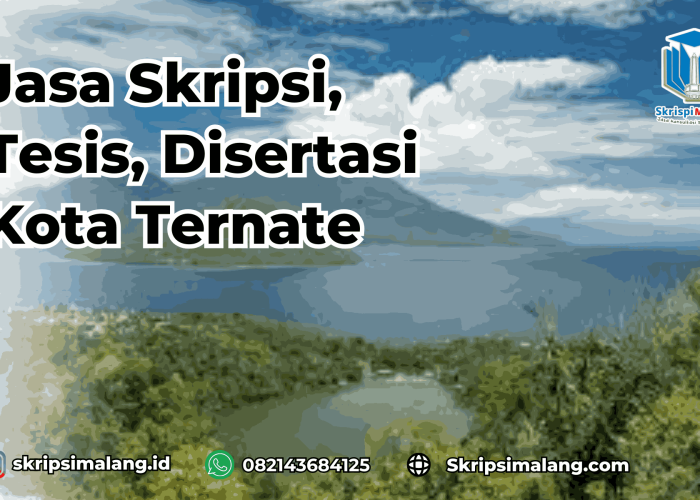 Jasa Disertasi Kota Ternate