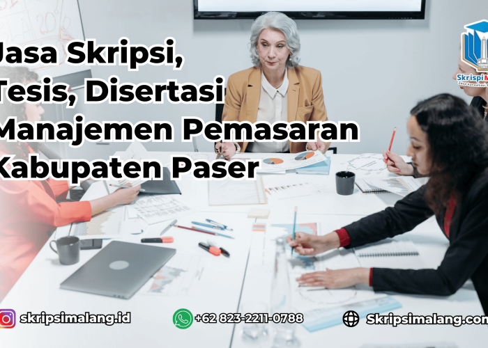 Jasa Tesis Manajemen Pemasaran Kabupaten Paser