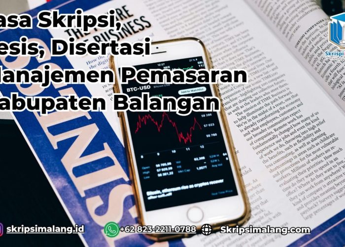 Jasa Tesis Manajemen Pemasaran Kabupaten Balangan