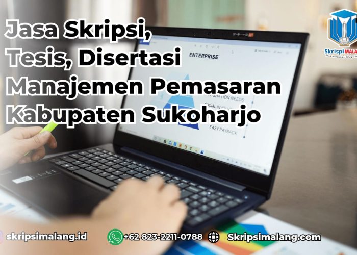 Jasa Tesis Manajemen Pemasaran Kabupaten Sukoharjo