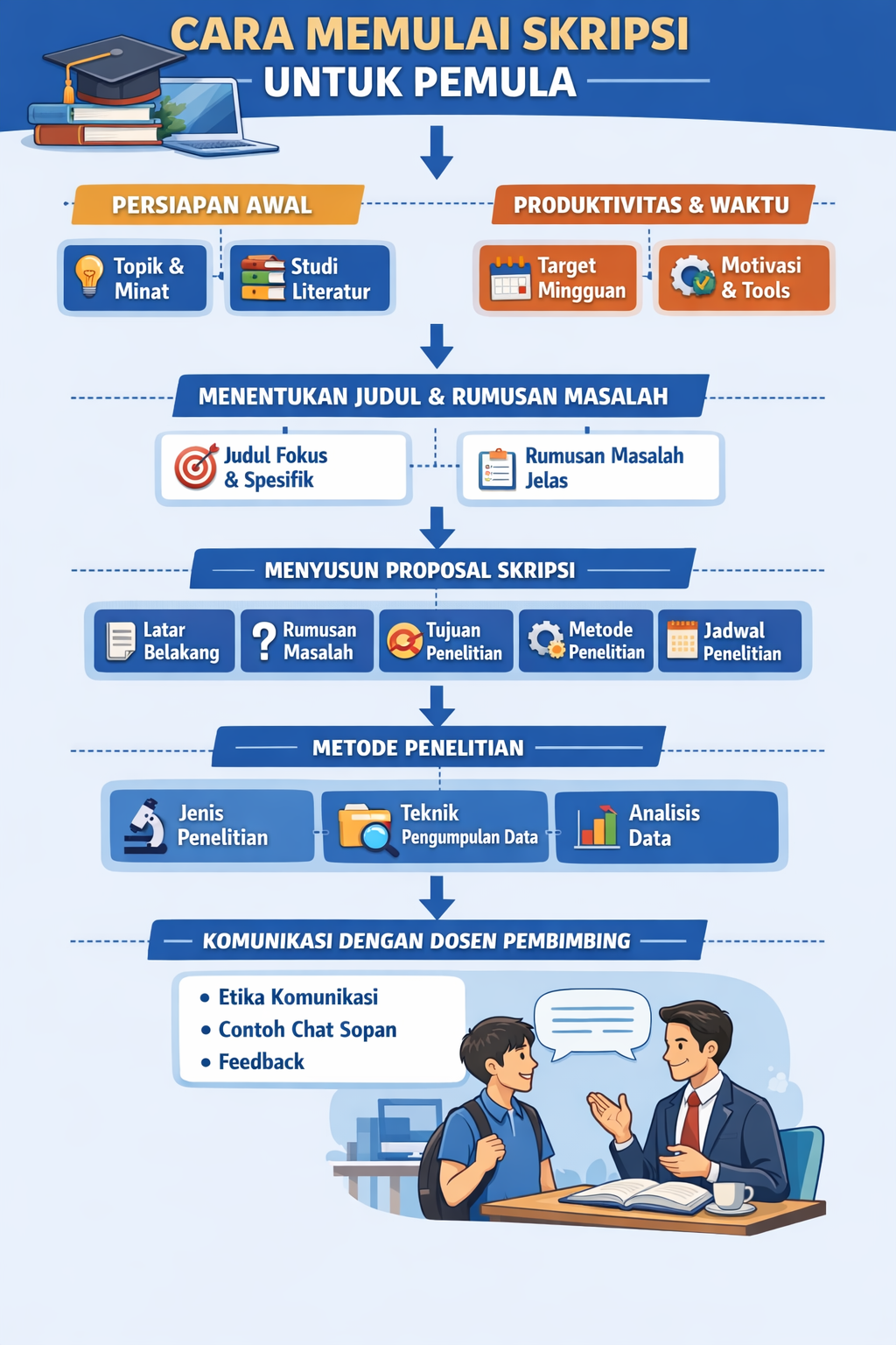 CARA MEMULAI SKRIPSI