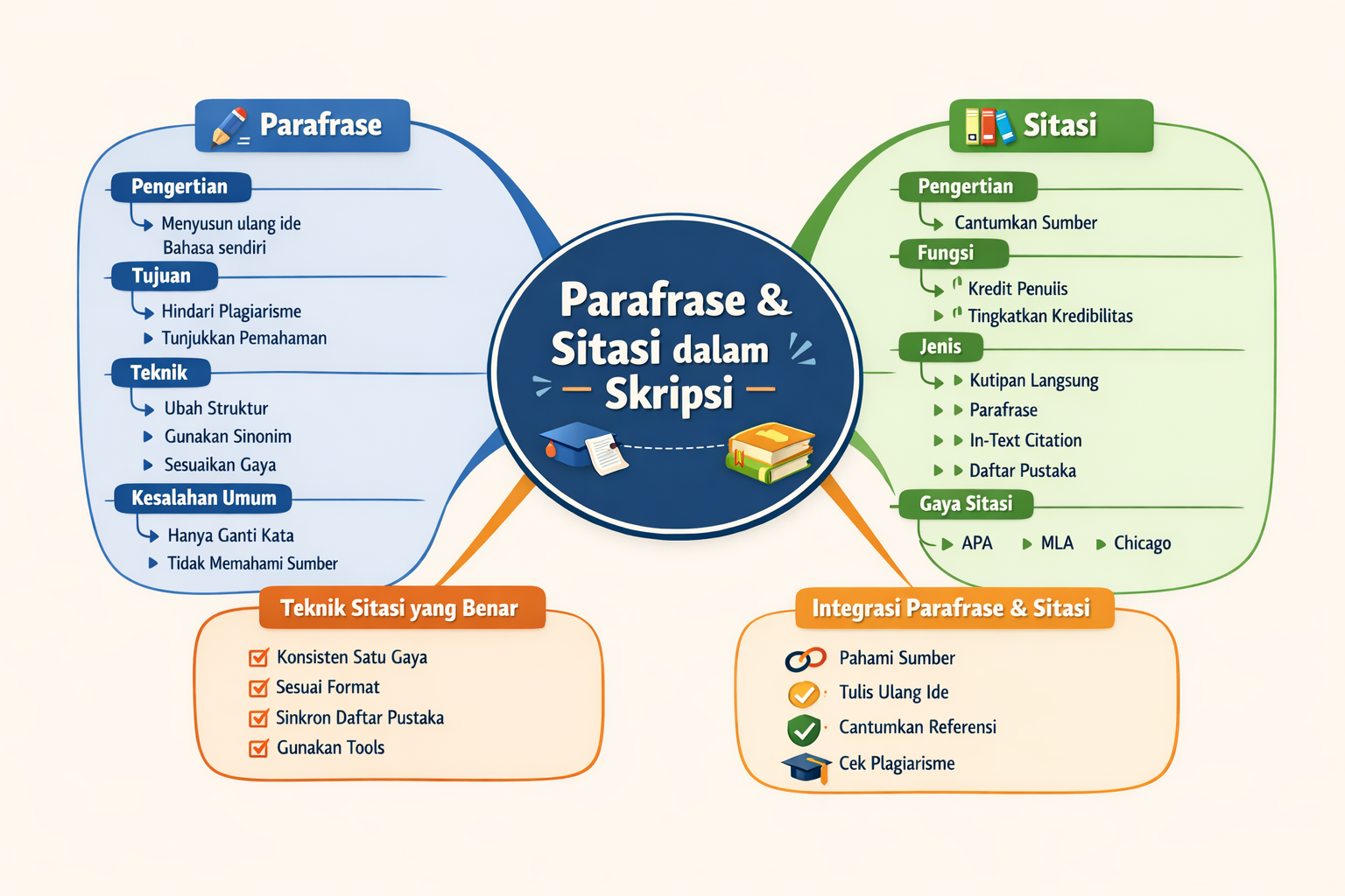 Parafrase dan Teknik Sitasi dalam Skripsi